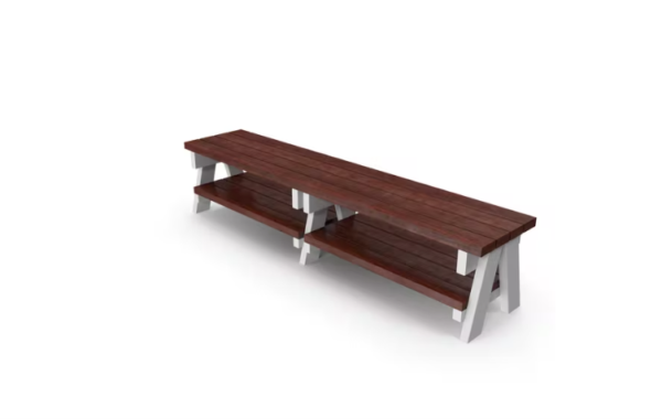 Jual Bangku Taman Custom Kayu